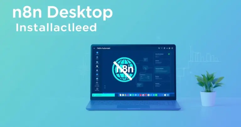 Install n8n Desktop: Offline Workflow Automation Guide