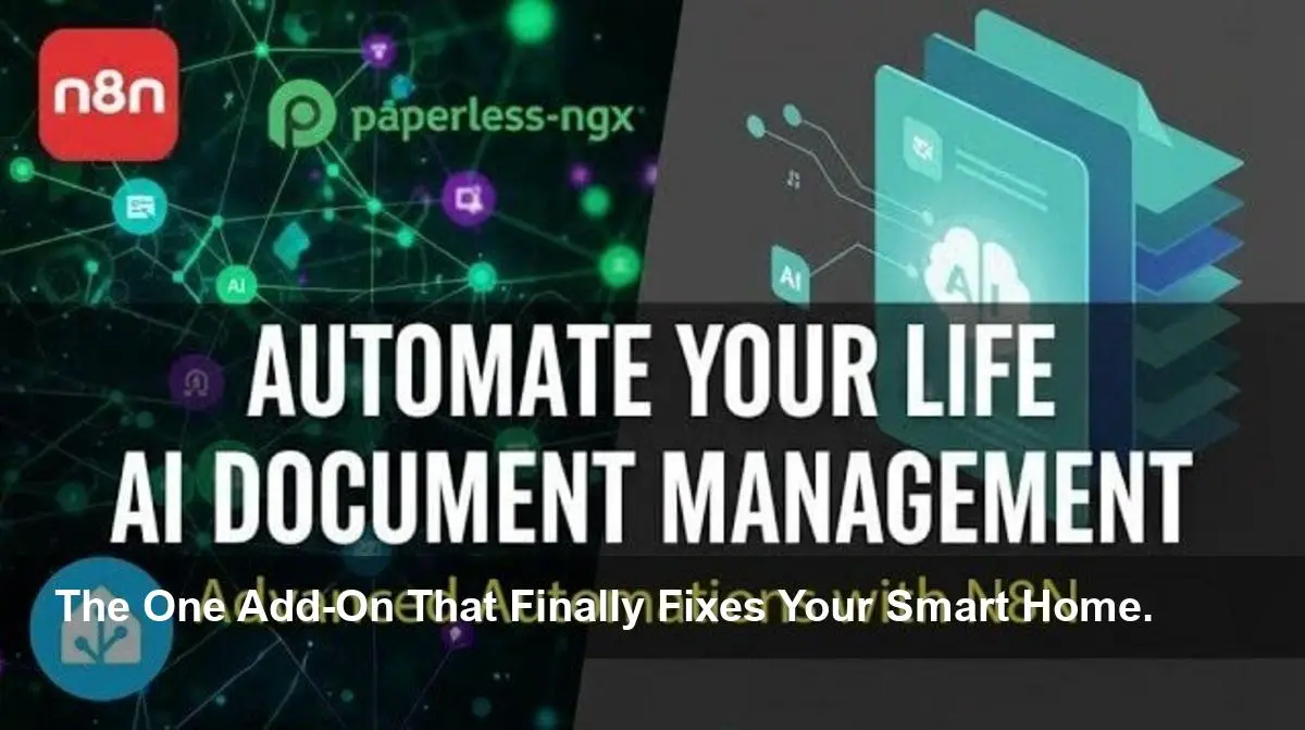 Your Chaotic Smart Home Ends Now With n8n