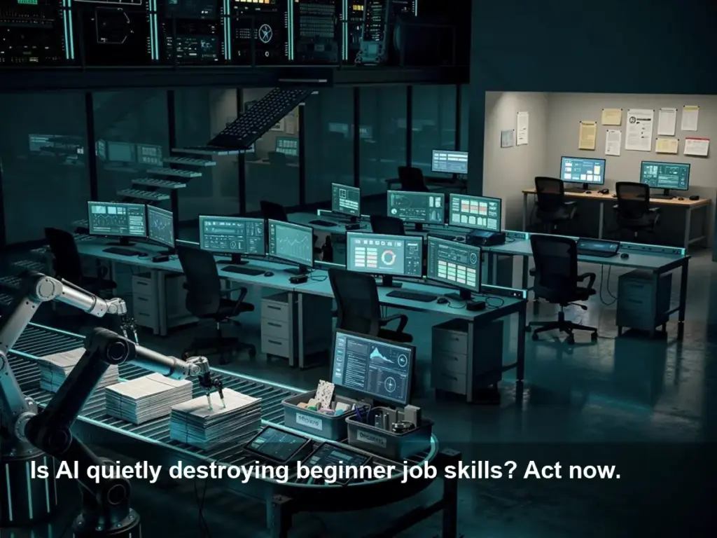 AI Automates Grunt Work, Risks Eroding Entry-Level Skills