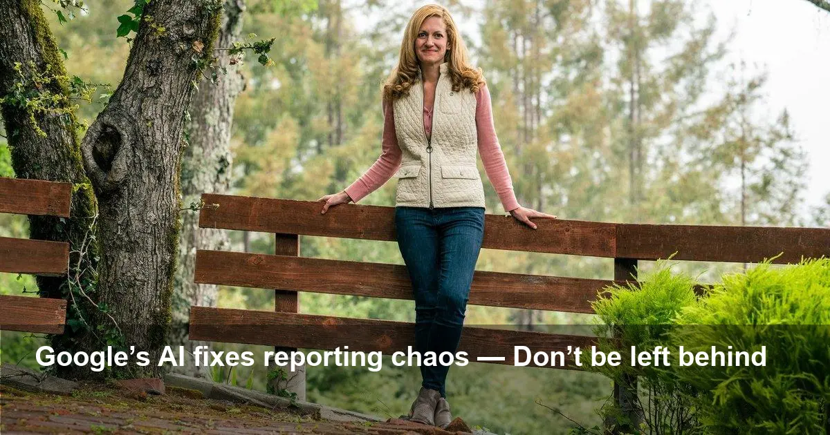Google’s AI Playbook: Cutting Reporting Chaos Fast