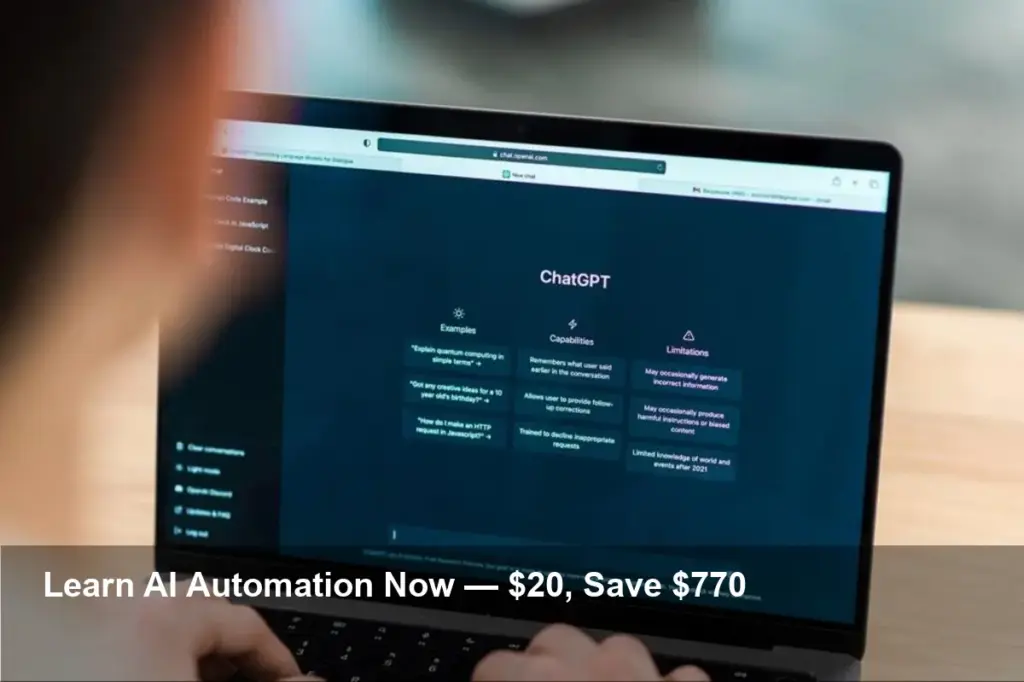 Master AI Automation Skills for $20 — Save $770 Today
