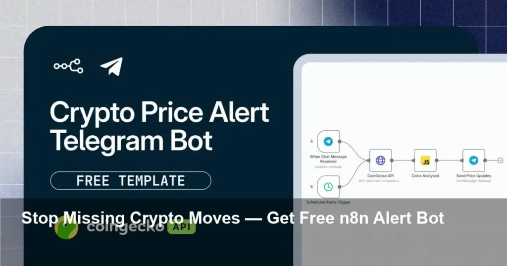 Don't Miss Gains: Free n8n Crypto Price Alert Bot Now