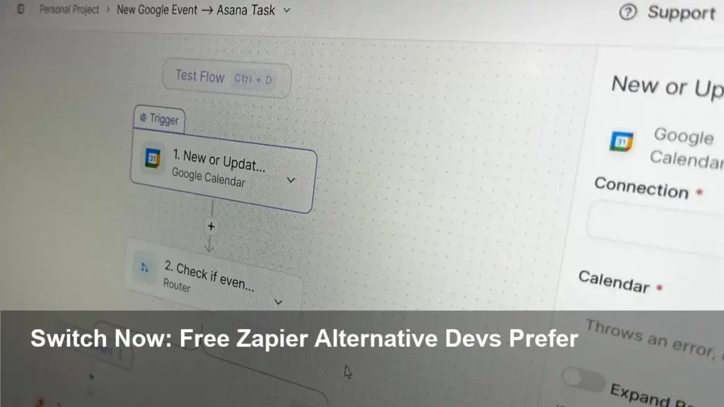 Open-source Zapier rival is shockingly good - Try it now