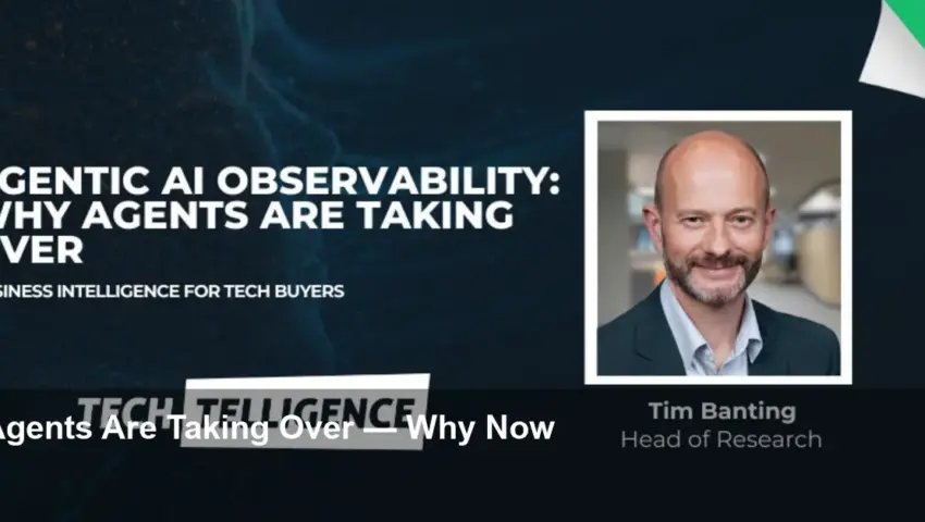 Agentic AI Observability: Why Agents Replace Copilots