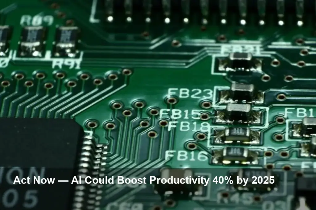 AI Automation Boosts Enterprise Productivity by 40% in 2025