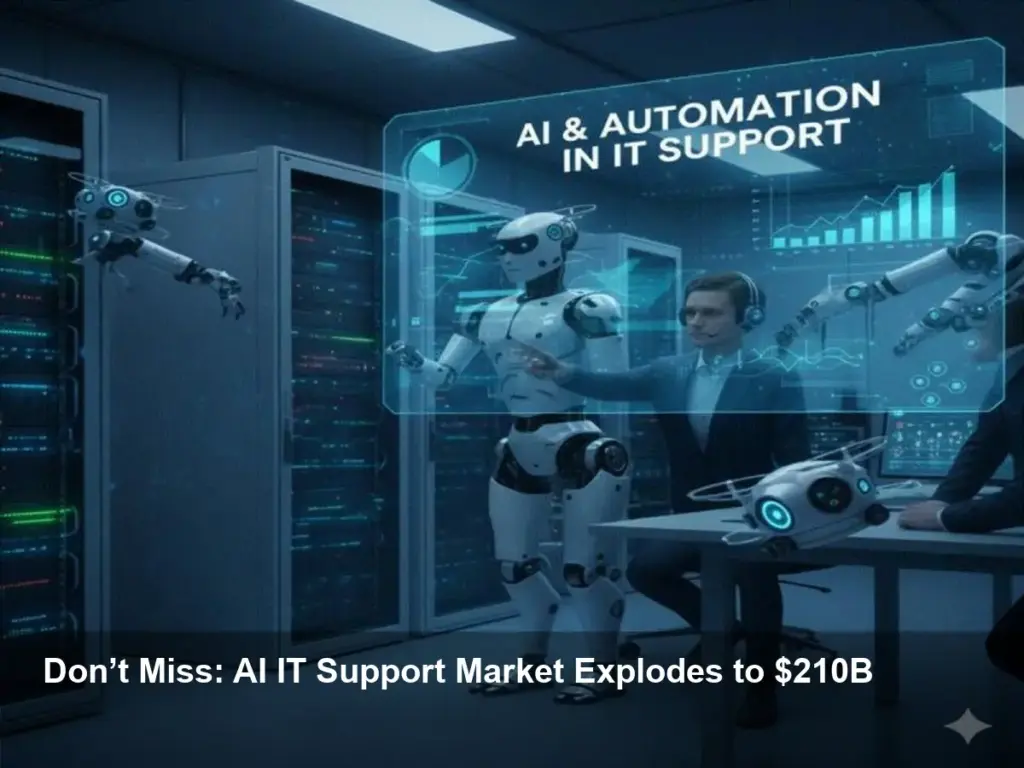 Warning: AI in IT Support Market to Reach $210B by 2032