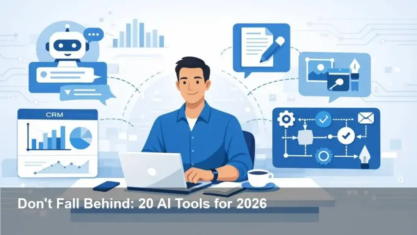 20 AI Tools Small Businesses Can't Afford to Miss 2026