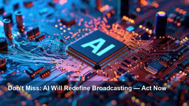 AI Automation to Transform Broadcast Ops — Lagos 2026