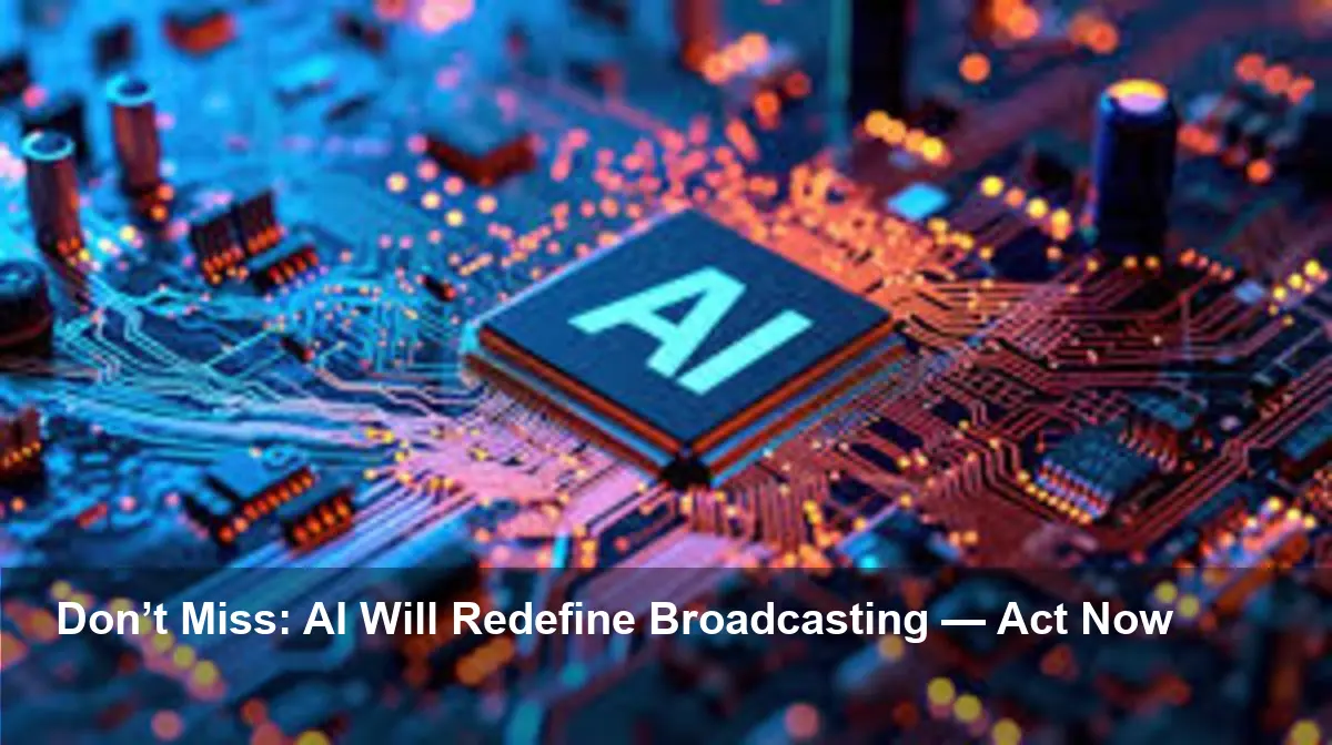 AI Automation to Transform Broadcast Ops — Lagos 2026