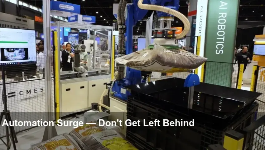 CMES Robotics Expands AI Warehouse Automation Footprint