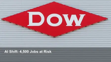 Dow to Cut 4,500 Jobs as Company Shifts to AI and Automation