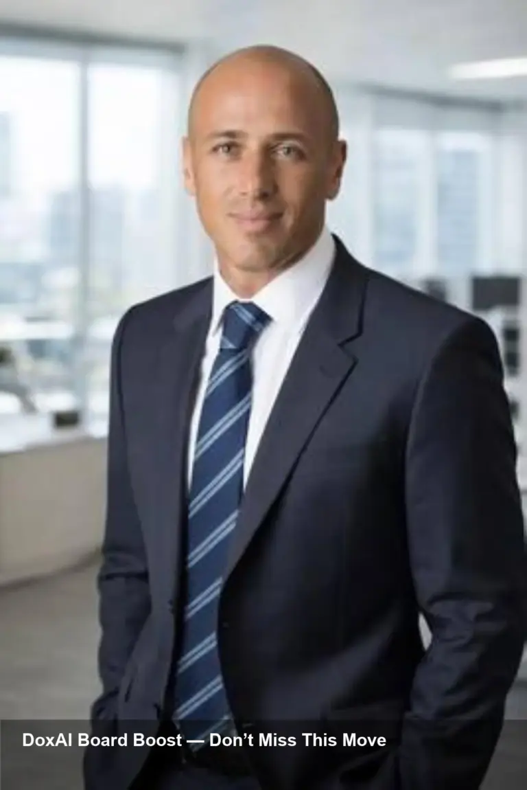 DoxAI Appoints Macquarie Alum Roberto Purcaro to Board