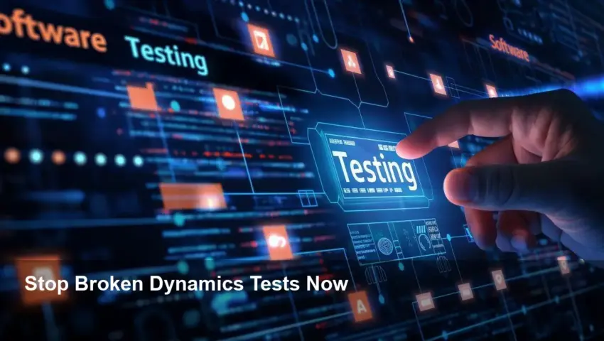 AI Test Automation Fixes Dynamics 365 Breakages Fast