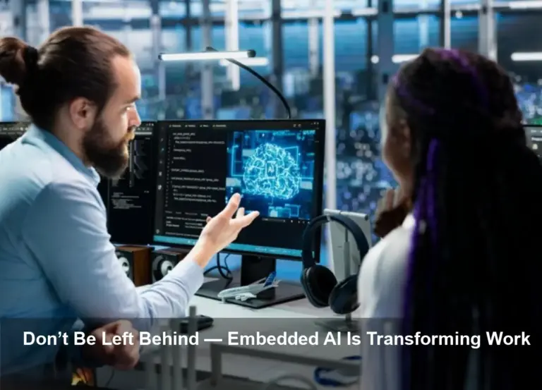 Embedded AI That Works With People — Act Before It's Late