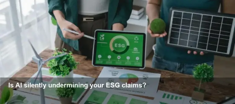 ESG Reporting Risk: AI Errors Threaten Credibility