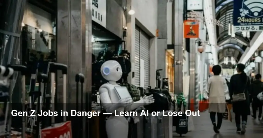 Gen Z and AI: Jobs at Risk - How to Protect Your Career