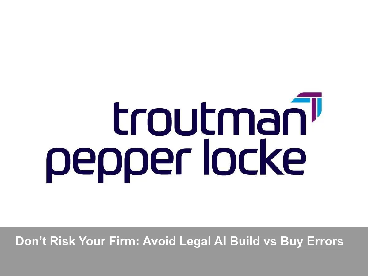 Legal AI in Practice: Governance, Build vs Buy Decisions