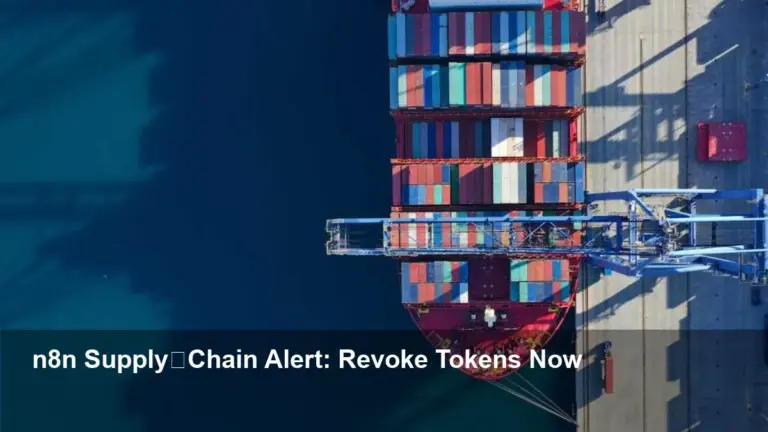 Malicious npm Packages Target n8n — Tokens Stolen Now