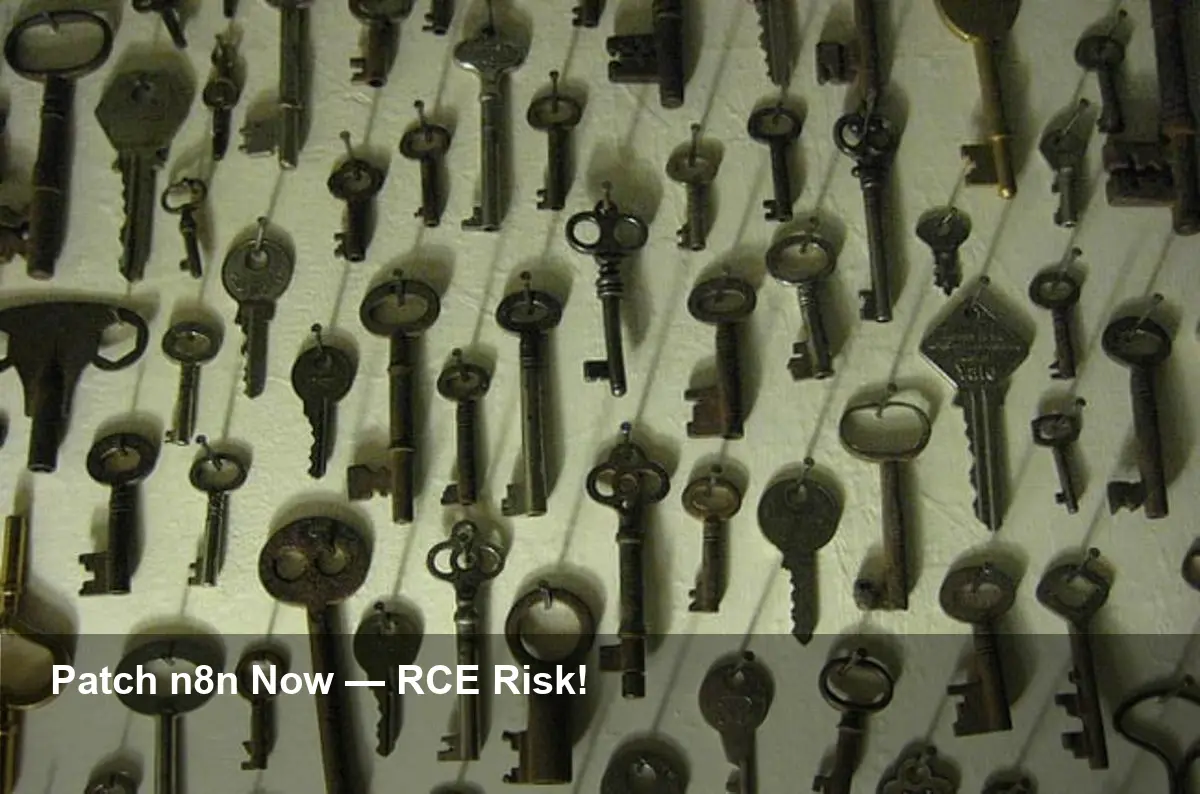 Critical n8n RCE Lets Attackers Seize Your Server Now