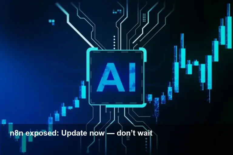 Critical n8n Flaw Exposes Thousands — Upgrade Now Urgently