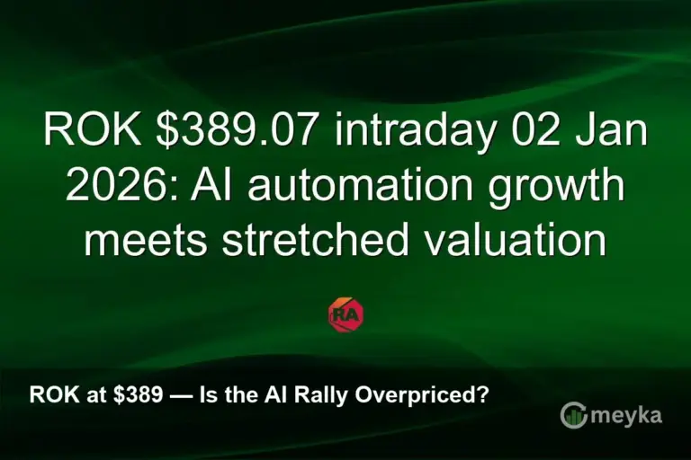 ROK $389.07: AI Growth Clashes With Stretched Valuation