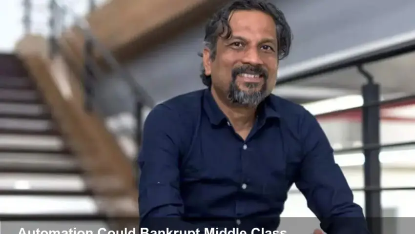 Vembu: AI Won't Kill Jobs — Middle Class at Risk Now