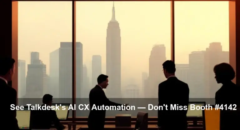 Talkdesk Unveils AI-Powered CX Automation at NRF 2026
