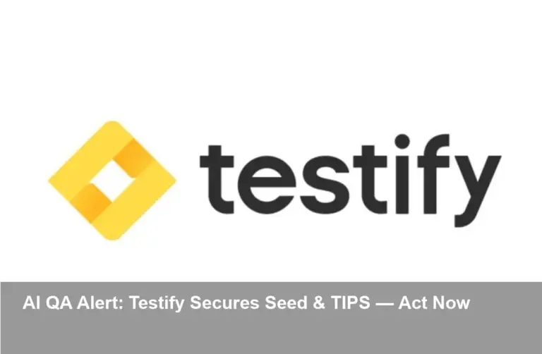 Testify Wins $69K Seed and TIPS Nod to Scale AI QA