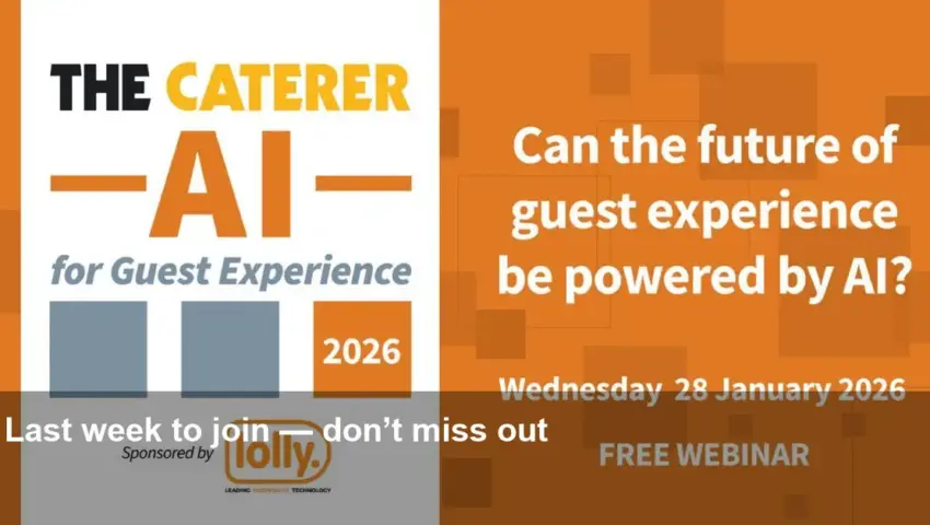 One week left to join AI guest experience webinar