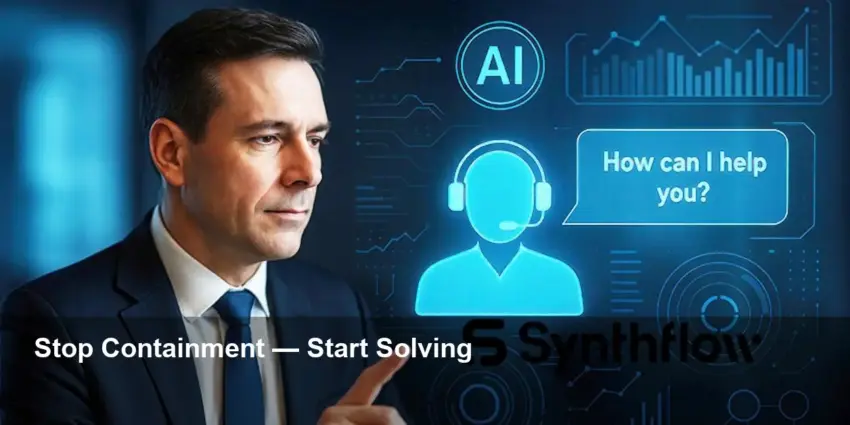 AI Agents Move Contact Centers Beyond Containment