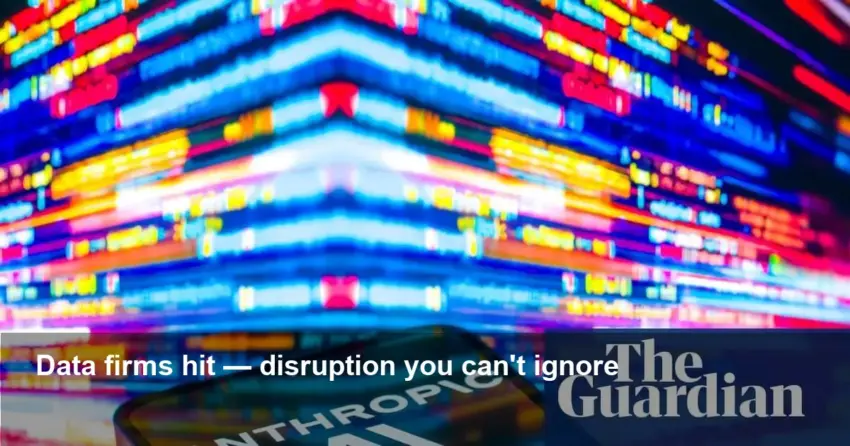 Anthropic legal AI sparks sell‑off in data firms