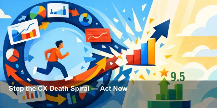 Escape the CX Death Spiral: Track These Metrics