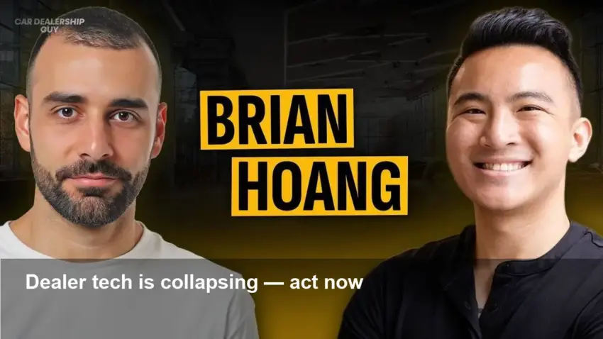 The dealer tech collapse: Which AI vendors survive 2026