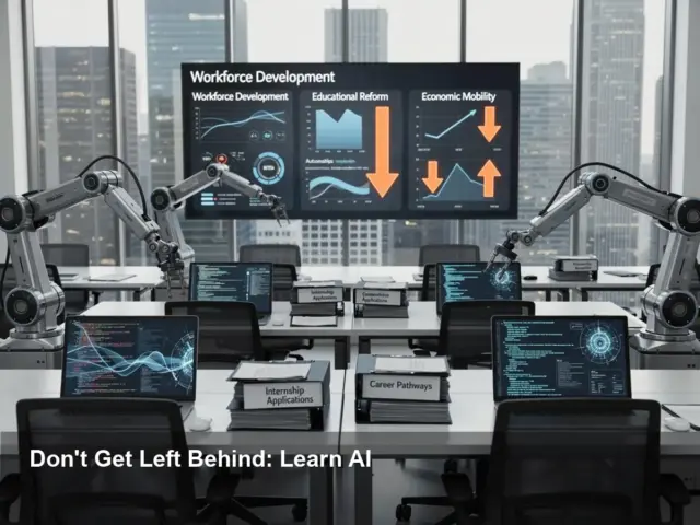 The Great Internship Squeeze: AI's Impact on College Roles