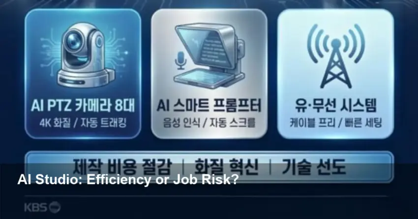 KBS Launches AI TV Studio, Transforming Production Workflows