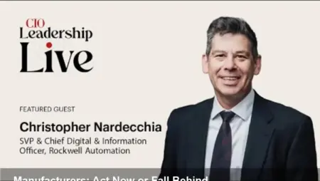 Rockwell CDIO: IT, AI and Manufacturing Resilience