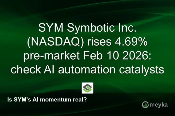 SYM rises 4.69% pre-market: AI automation catalysts