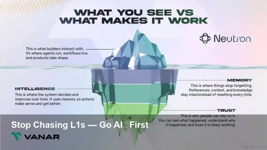 Vanar: Why AI‑First Infrastructure Matters More