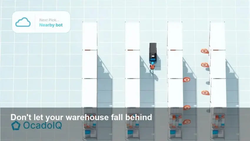 Ocado IQ debuts at MODEX — AI pick modes, Smart Bypass